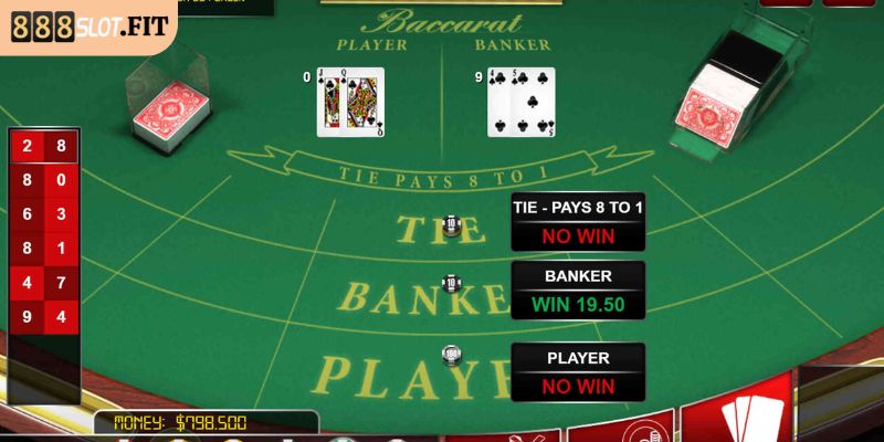 Baccarat 888SLOT - Hướng Dẫn Cho Người Mới Trải Nghiệm 3 Chiến thuật chơi Baccarat 888SLOT