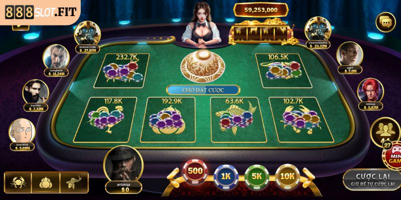 Bầu Cua 888SLOT - Sức Hút Trò Dân Gian Trên Nền Tảng Online 2 Sơ lược về game bầu cua 888SLOT