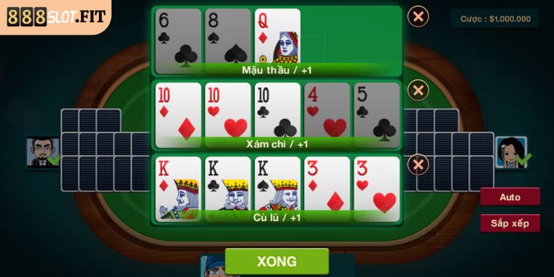 Mậu Binh 888SLOT – Sắp Xếp Bài Thông Minh Chinh Phục Đối Thủ 3 Xây dựng chiến thuật hay để ăn thưởng