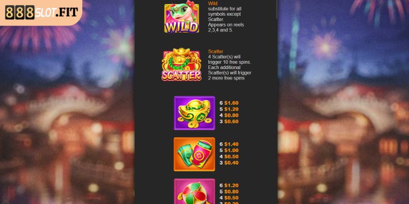 Prosperity Snake 888SLOT - Khám Phá Bí Mật Rắn Thần Tài 2 Tính thưởng trong game Prosperity Snake 888SLOT